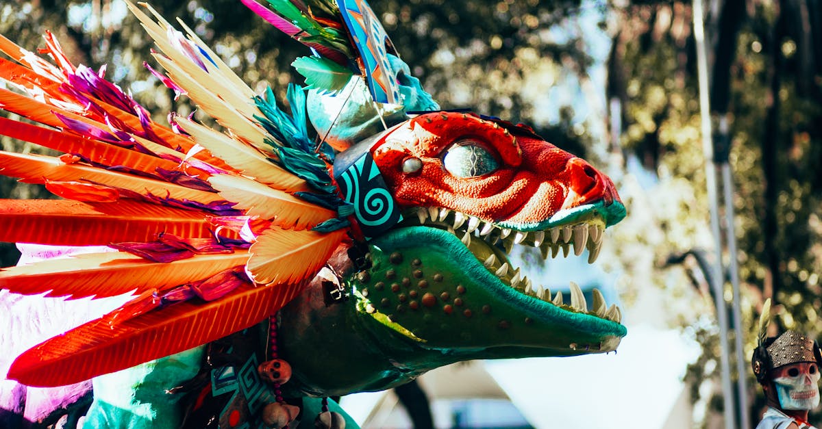 découvrez notre masque dragon de feu, un accessoire captivant parfait pour les fêtes, cosplay et événements spéciaux. faites sensation avec un design flamboyant et unique.